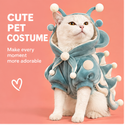 HAEYLORAN® Cute Dragon Hoodie Costume for Cats & Small Dogs