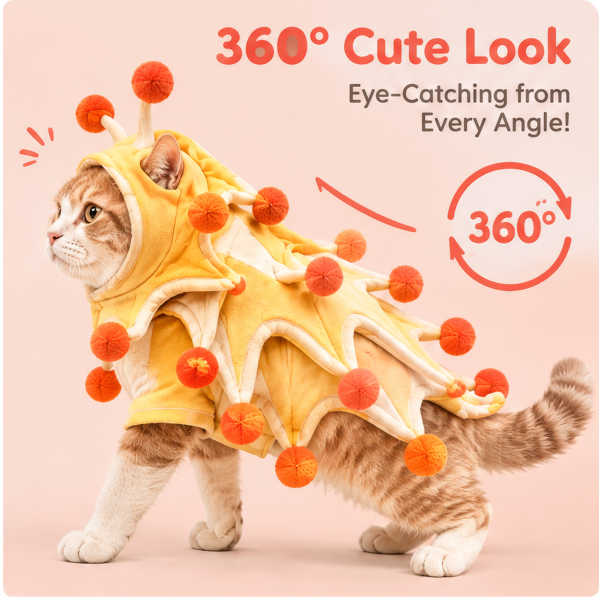 HAEYLORAN® Adorable Sunflower Pet Costume
