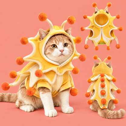 HAEYLORAN® Adorable Sunflower Pet Costume