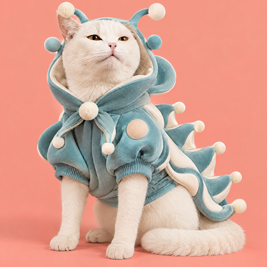 HAEYLORAN® Cute Dragon Hoodie Costume for Cats & Small Dogs